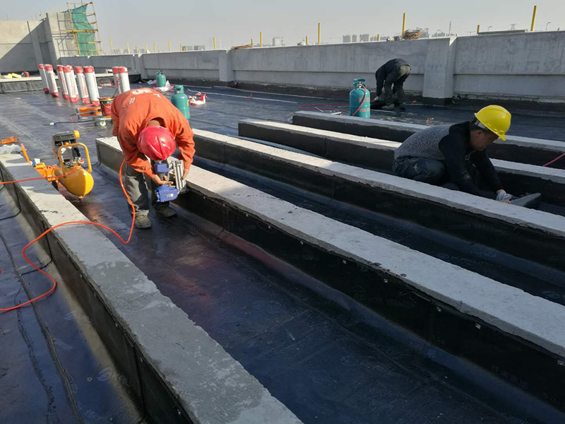 防水卷材施工_开来SECOV湿克威防水