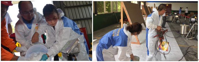 参赛人员王文彬位素娟刘华良